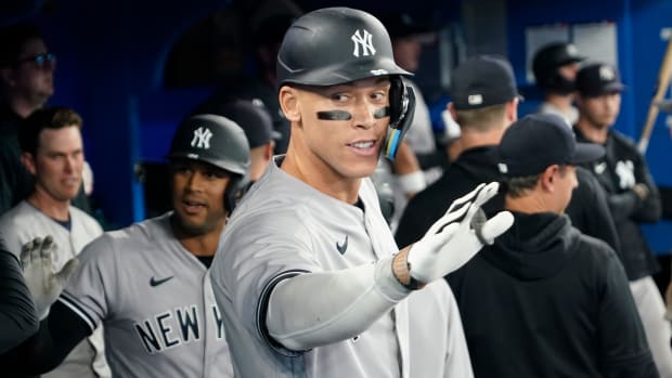 New York Yankees designated hitter Aaron Judge.